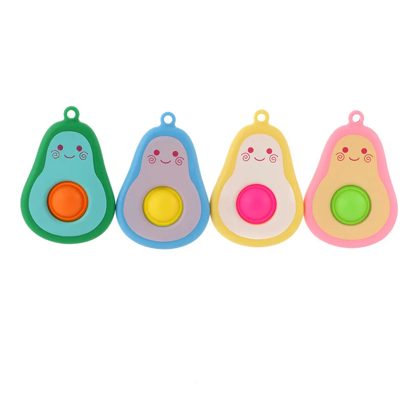 Fidget Toys Cute Avocado Portable Cartoon Decoration Pressure Vent Simple Dimple Antistress Toy Pinch and Push Bubbles Kids Toys
Fidget Toys Cute Avocado Portable Cartoon Decoration Pressure Vent Simple Dimple Antistress Toy Pinch and Push Bubbles Kids Toys