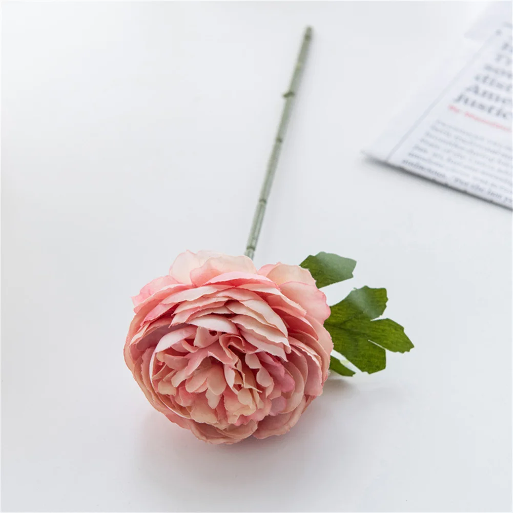 Artificial Flower Simulation Single Head Peony Multicolor For Flower Floor Garden Restaurant Hotel Shop Wedding Home Decoration
Artificial Flower Simulation Single Head Peony Multicolor For Flower Floor Garden Restaurant Hotel Shop Wedding Home Decoration