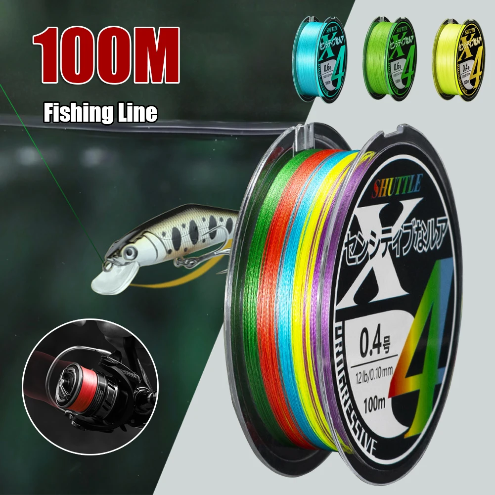 Fishing Lines 100m Outdoor Sports Accessories 11LB-35LB Braided Fishing Wire Carp Fishing Freshwater Saltwater Fishing Tools
Fishing Lines 100m Outdoor Sports Accessories 11LB-35LB Braided Fishing Wire Carp Fishing Freshwater Saltwater Fishing Tools