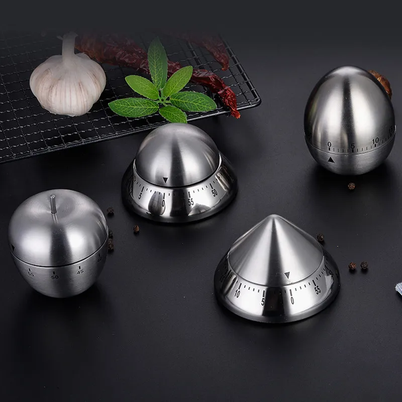 New Steel Kitchen Timer Household Reminder Student Time Management Timer Baking Countdown Clock
New Steel Kitchen Timer Household Reminder Student Time Management Timer Baking Countdown Clock