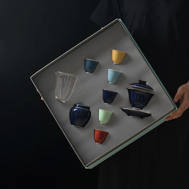 Ceramic Travel Tea Set Accessories Kettle Infuser Bubble Gaiwan Mugs Tea Set Service Cutlery Porcelanato Kitchen Sets YX50TS
Ceramic Travel Tea Set Accessories Kettle Infuser Bubble Gaiwan Mugs Tea Set Service Cutlery Porcelanato Kitchen Sets YX50TS