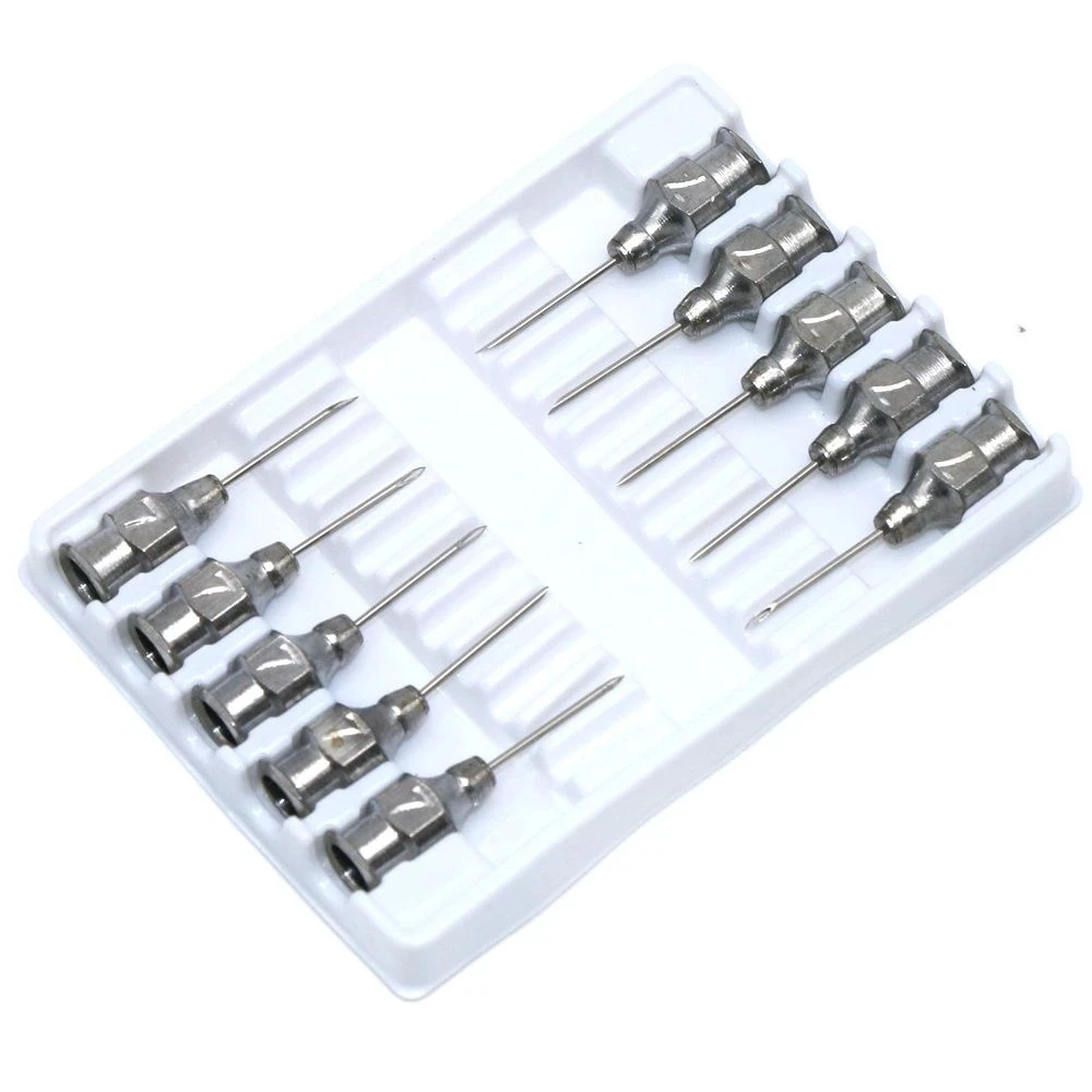 100 Pcs Stainless Steel Needles Poultry Animal Pig Cow Sheep Pigeon Quail Vaccination Treatment Needle Stainless Syringe Needle
100 Pcs Stainless Steel Needles Poultry Animal Pig Cow Sheep Pigeon Quail Vaccination Treatment Needle Stainless Syringe Needle
