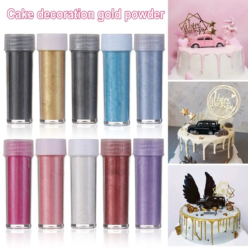 2g Edible Gold Powder Glitter Powder Silver Pearl Powder Baking Color Fondant Mousse Cake Macaron Chocolate Decoration
2g Edible Gold Powder Glitter Powder Silver Pearl Powder Baking Color Fondant Mousse Cake Macaron Chocolate Decoration