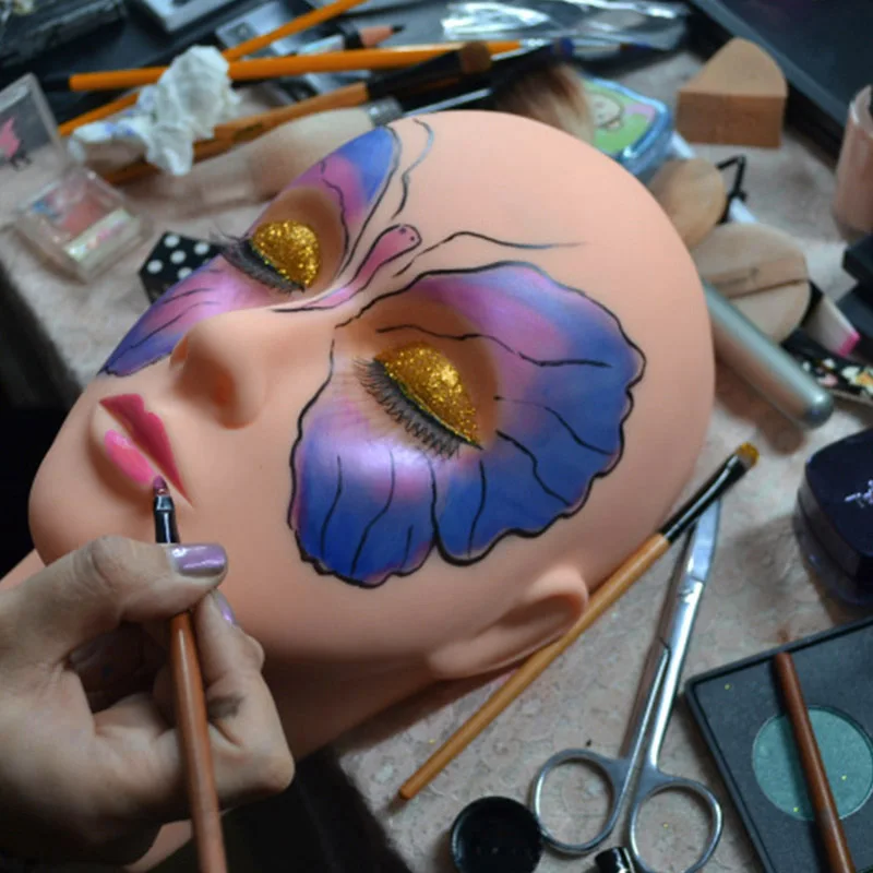 Silicone Mannequin Flat Head Eyelash Extension Practice Head Model MakeUp Model Massage Training Dummy Head Flat Head Practice
Silicone Mannequin Flat Head Eyelash Extension Practice Head Model MakeUp Model Massage Training Dummy Head Flat Head Practice
