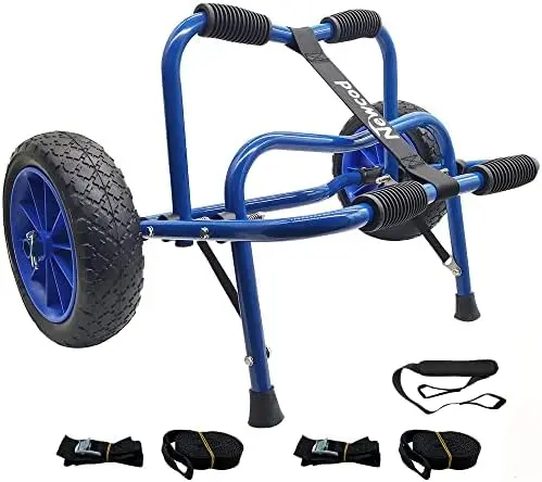 Kayak Cart, Kayak Dolly with Airless Tire for Carrying Kayak Canoe SUP Paddle Board
Kayak Cart, Kayak Dolly with Airless Tire for Carrying Kayak Canoe SUP Paddle Board
