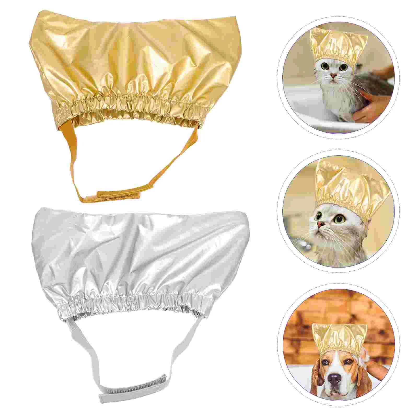 2 Pcs Pet Shower Cap Cats Shower Ear Drops Dual Purpose Dogs Bath Caps Polyester Dogs Ear Cover Caps
2 Pcs Pet Shower Cap Cats Shower Ear Drops Dual Purpose Dogs Bath Caps Polyester Dogs Ear Cover Caps