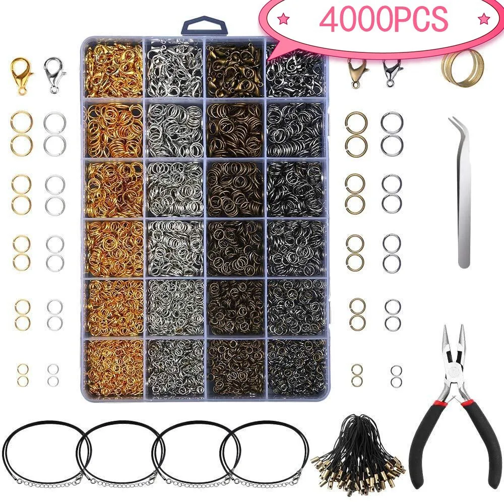 Split Rings Jump Rings Open Single Loops Lobster Clasp for Necklace Bracelet Jewelry DIY Making Finding Accessories
Split Rings Jump Rings Open Single Loops Lobster Clasp for Necklace Bracelet Jewelry DIY Making Finding Accessories