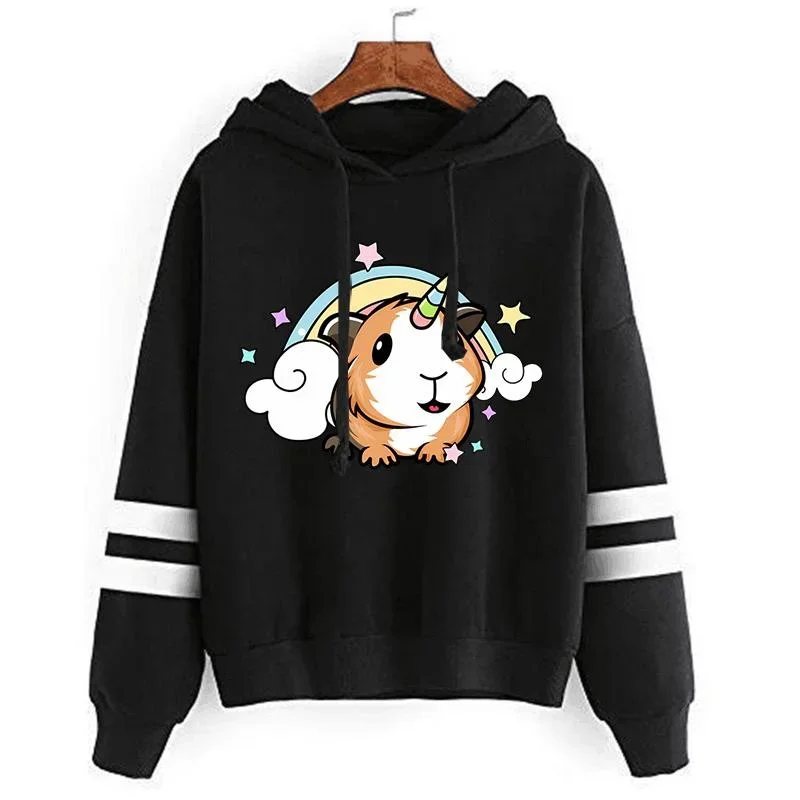 Rainbow Unicorn Guinea Pig Women Hoodies Cartoon Sweatshirt Fashion Women Hooded Hoodies Streetwear Harajuku Y2k Clothes 2000s
Rainbow Unicorn Guinea Pig Women Hoodies Cartoon Sweatshirt Fashion Women Hooded Hoodies Streetwear Harajuku Y2k Clothes 2000s