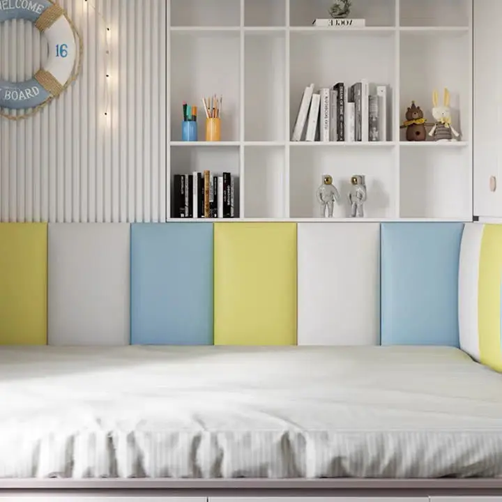 Home decoration headboard tatami soft package wall stickers children's room anti-collision
Home decoration headboard tatami soft package wall stickers children's room anti-collision