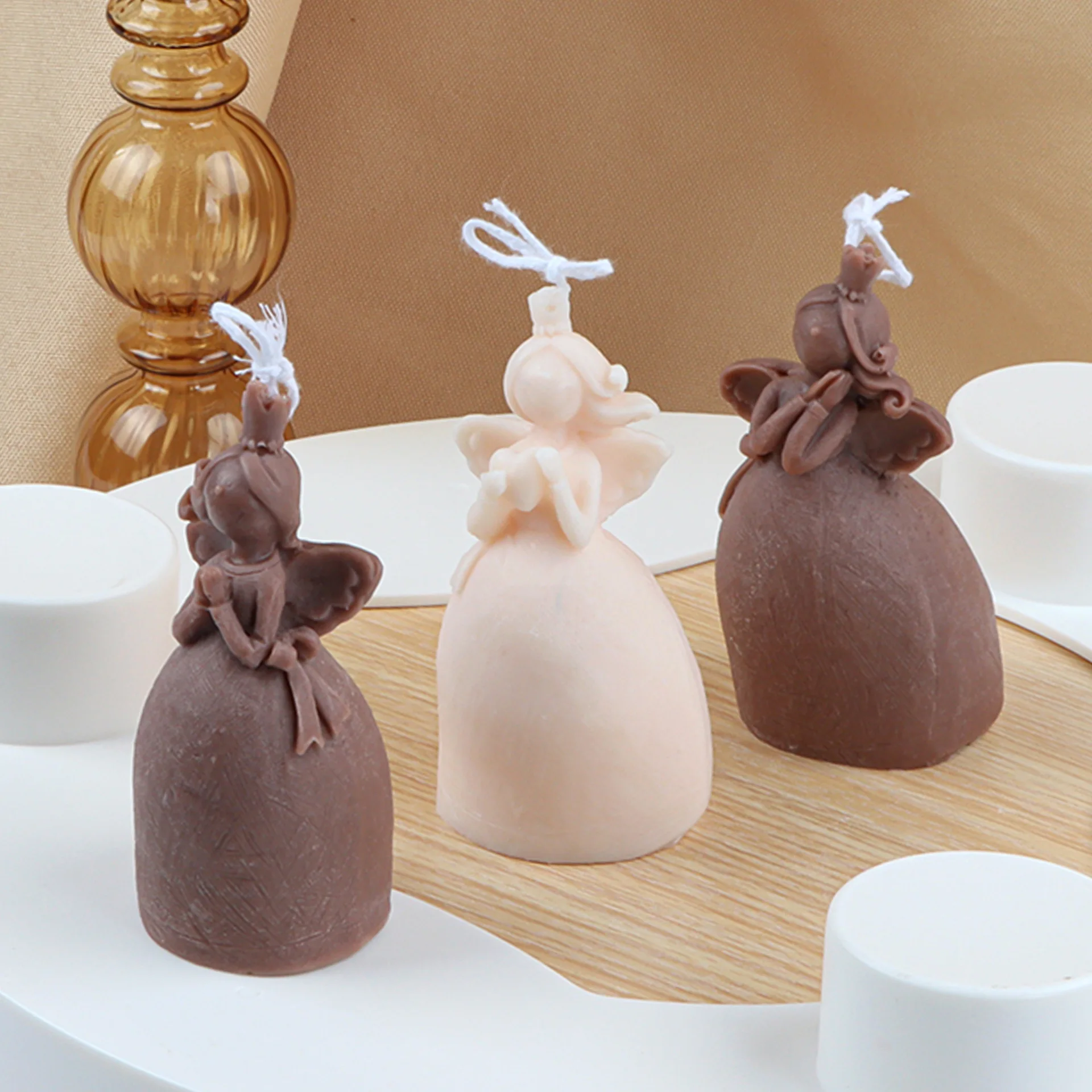 Little Fairy Candle Silicone Mold for Handmade Chocolate Decoration Gypsum Aromatherapy Soap Resin Candle Silicone Mould
Little Fairy Candle Silicone Mold for Handmade Chocolate Decoration Gypsum Aromatherapy Soap Resin Candle Silicone Mould