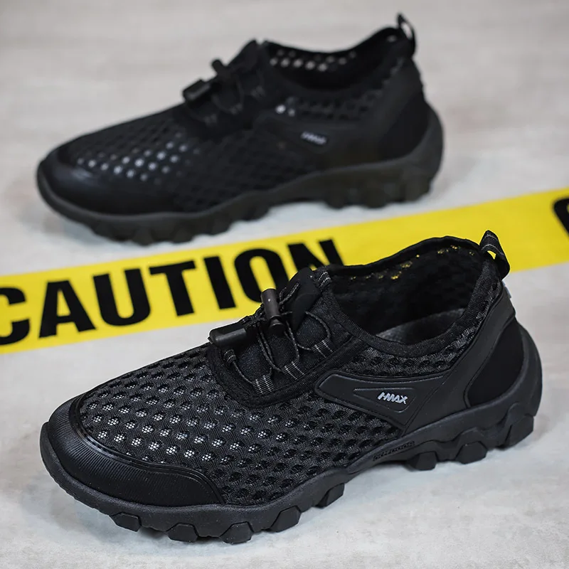 SBIP Men's Anti-Slip Quick Dry Water And Land Wading Sandals Breathable Outdoor Fishing Shoes Slip On Mesh Shoes
SBIP Men's Anti-Slip Quick Dry Water And Land Wading Sandals Breathable Outdoor Fishing Shoes Slip On Mesh Shoes