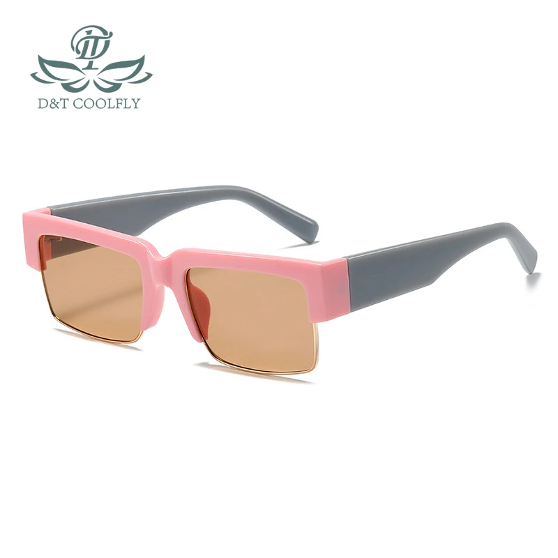 D&T 2022 New Fashion Square Sunglasses Women Men Rectangle Semi-Rimless PC Lens Frame Vintage Trending Eyewear Casual Cool UV400
D&T 2022 New Fashion Square Sunglasses Women Men Rectangle Semi-Rimless PC Lens Frame Vintage Trending Eyewear Casual Cool UV400