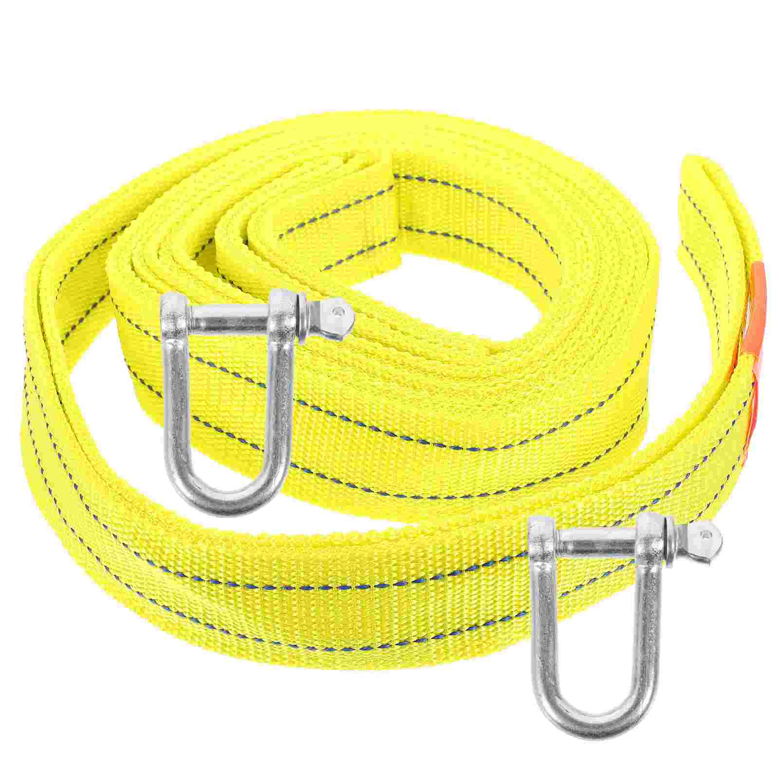 Winch Rope Synthetic Winch Cable Rope with Hook Car Trailer Rope Yellow Double Layer Thicken Tow Rope Trailer Rope for Strap
Winch Rope Synthetic Winch Cable Rope with Hook Car Trailer Rope Yellow Double Layer Thicken Tow Rope Trailer Rope for Strap