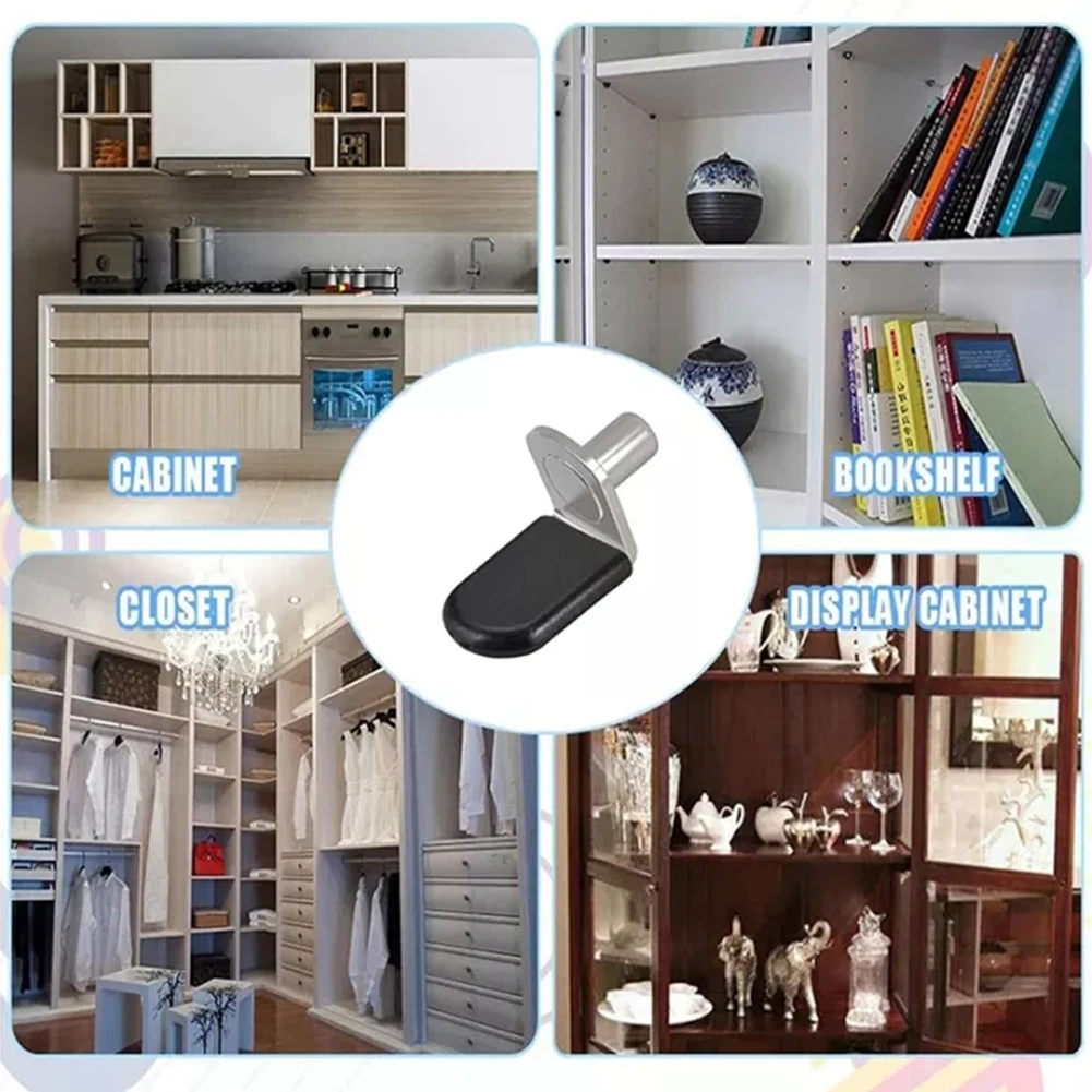 20pcs Shelf Support Studs Pegs Pins Plugs Support Seperator Fixed Cabinet Wooden Furniture Bracket 6mm L-Shaped Bracket Bronze
20pcs Shelf Support Studs Pegs Pins Plugs Support Seperator Fixed Cabinet Wooden Furniture Bracket 6mm L-Shaped Bracket Bronze
