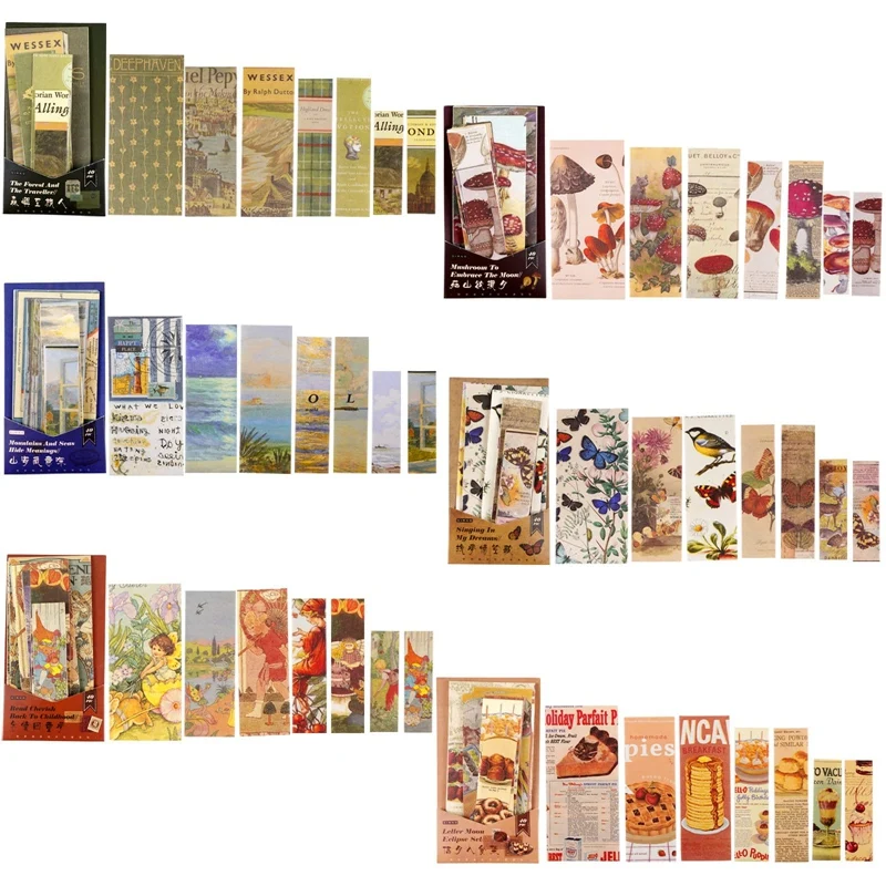 240 Pieces Vintage Scrapbooking Bookmarks Paper, Aesthetic Decoration Paper For Journaling Supplies Planners Notebook
240 Pieces Vintage Scrapbooking Bookmarks Paper, Aesthetic Decoration Paper For Journaling Supplies Planners Notebook