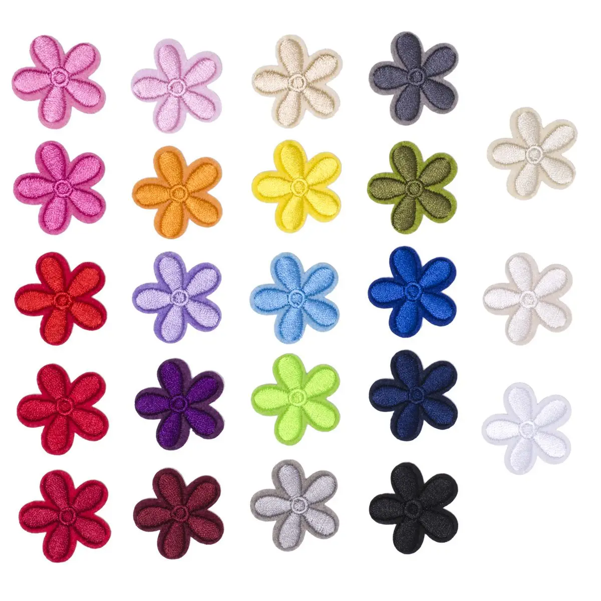 23Pcs/set Flowers Series Iron on Embroidered Patches For on Clothes skirt Hat Jeans Sticker Sew DIY Patch Applique Badge Decor
23Pcs/set Flowers Series Iron on Embroidered Patches For on Clothes skirt Hat Jeans Sticker Sew DIY Patch Applique Badge Decor