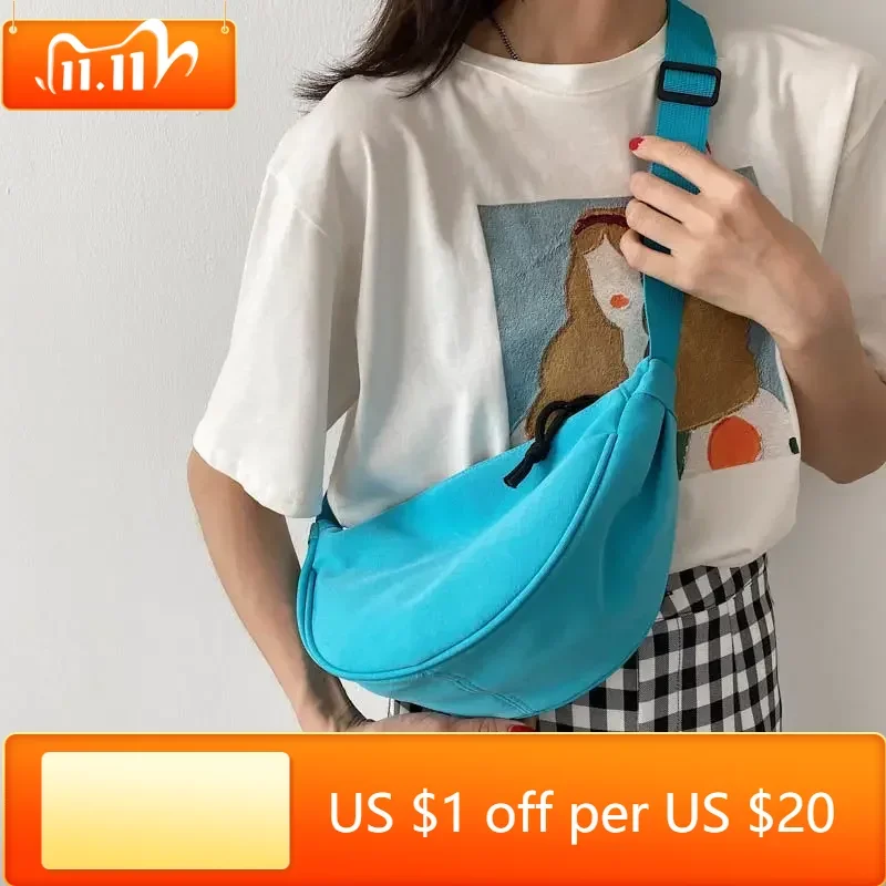 Casual Nylon Hobos Crossbody Bag for Women Designer Shoulder Bags Large Capacity Tote Lady Travel Shopper Bag Female Purses 2023
Casual Nylon Hobos Crossbody Bag for Women Designer Shoulder Bags Large Capacity Tote Lady Travel Shopper Bag Female Purses 2023