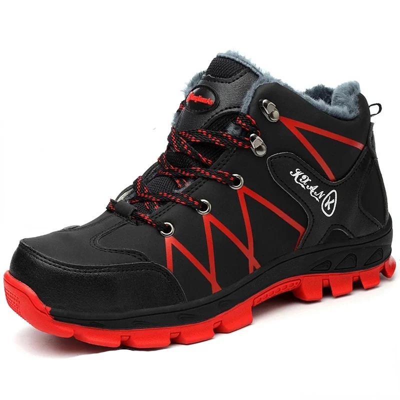 Winter Boots Work Safety Shoes Waterproof Men Boots Work Shoes Outdoor Hiking Boots Plush Warm Snow Boots Men Steel Toe Shoes
Winter Boots Work Safety Shoes Waterproof Men Boots Work Shoes Outdoor Hiking Boots Plush Warm Snow Boots Men Steel Toe Shoes