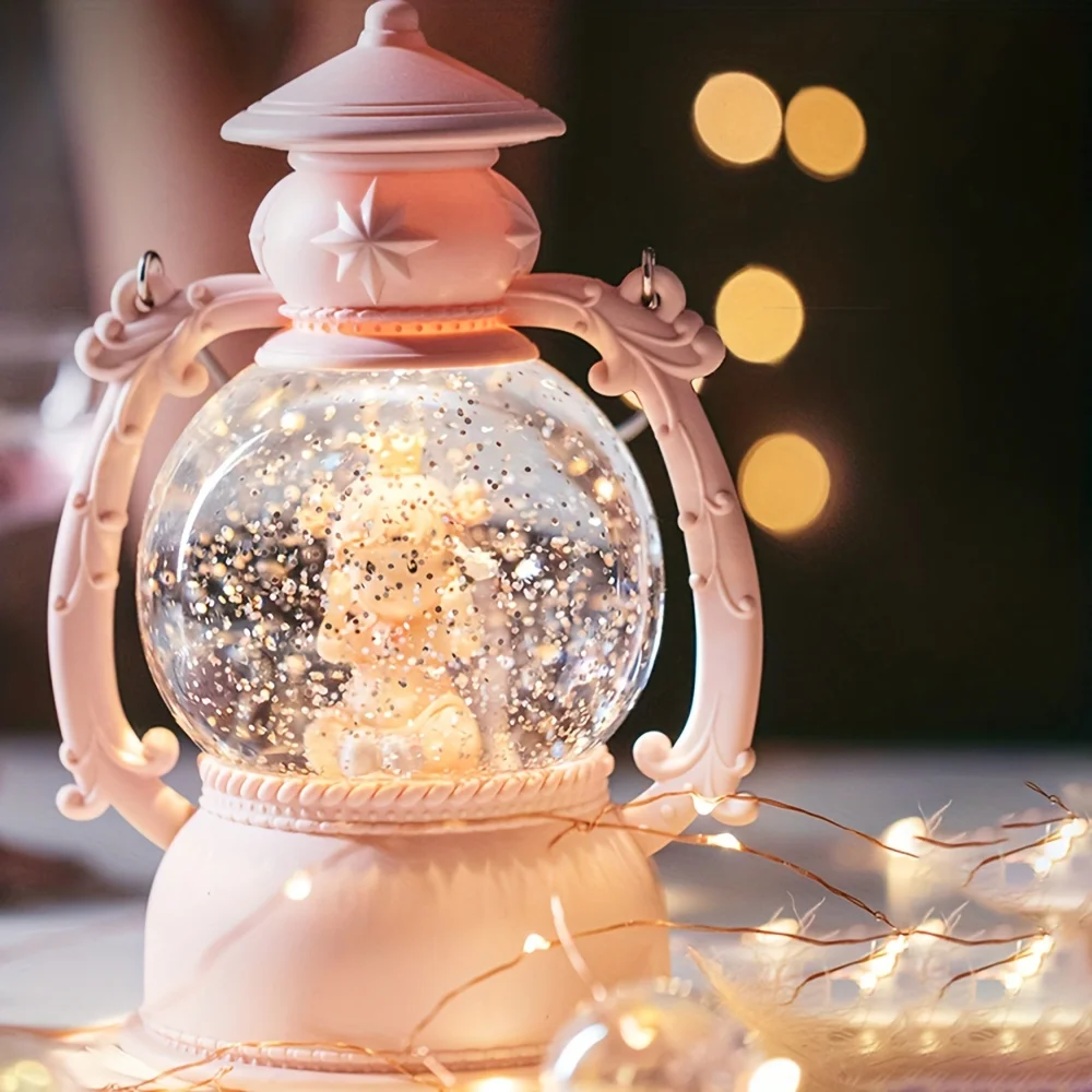 1pc Christmas Wind Lamp Music Box Gift - Snowflake Crystal Ball Automatic Snowflake Ornament
1pc Christmas Wind Lamp Music Box Gift - Snowflake Crystal Ball Automatic Snowflake Ornament