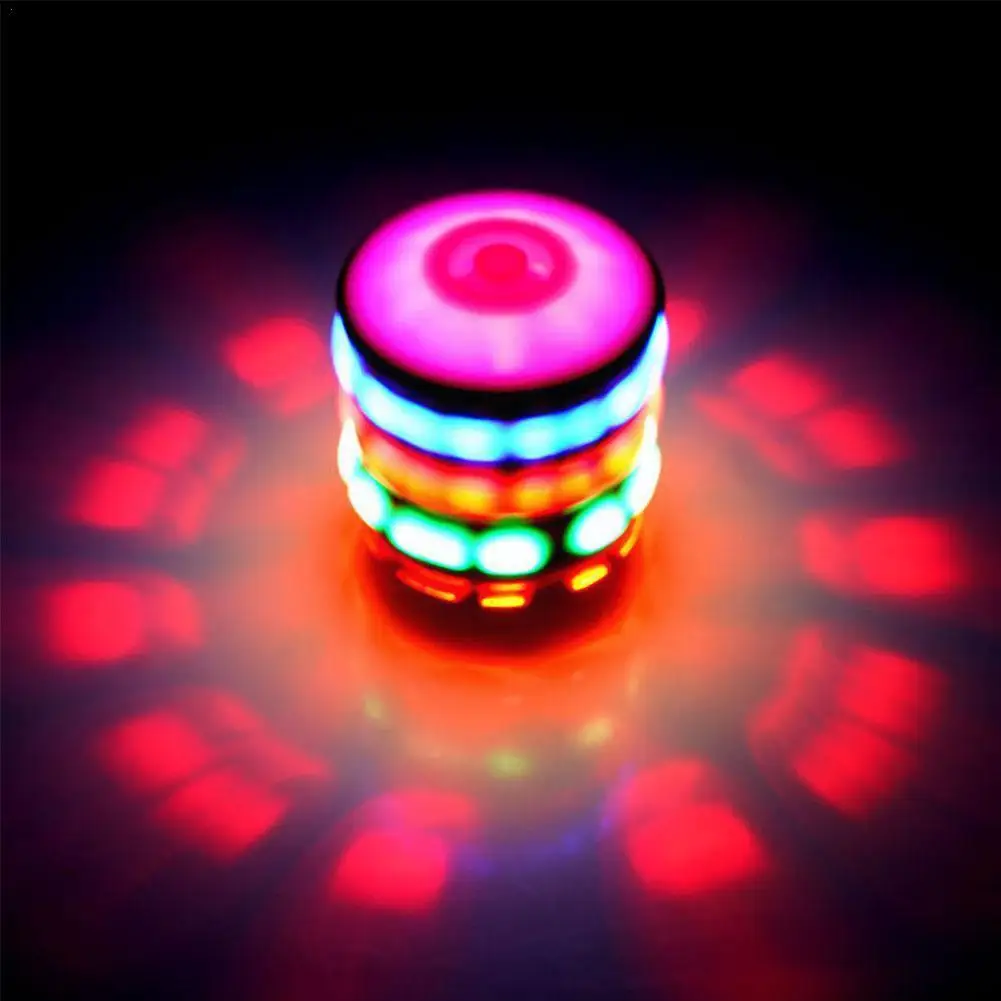 Music Gyro Peg-top Top Funny Kids Toy Classic Ufo Flash Led Light Color Gyroscope Gift New Year's V1y0
Music Gyro Peg-top Top Funny Kids Toy Classic Ufo Flash Led Light Color Gyroscope Gift New Year's V1y0