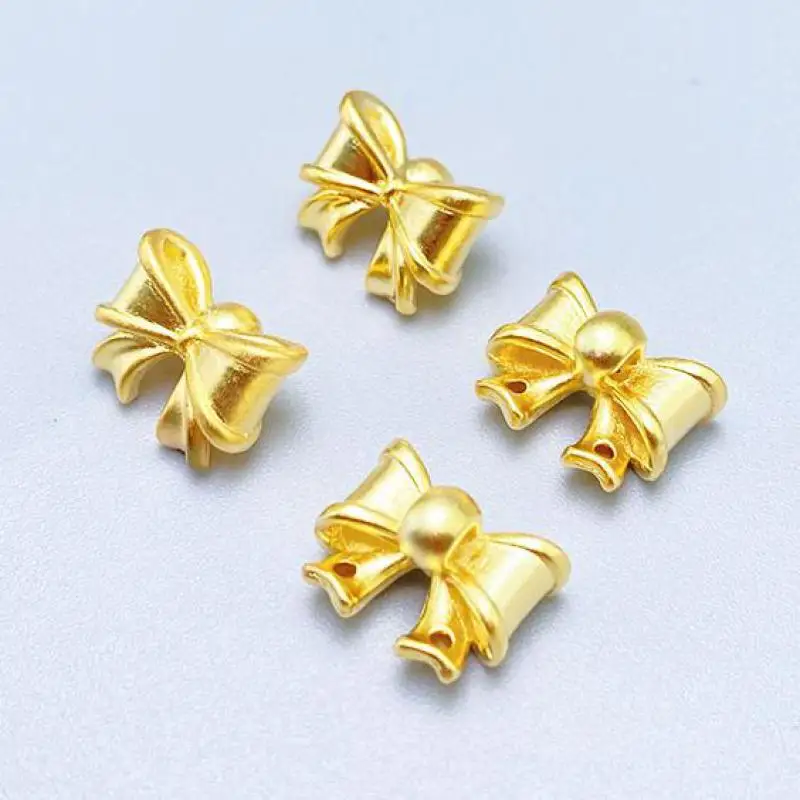 S925 Sterling Silver Bowknot Beads For Jewelry Making Diy Necklace Earring Bracelet Charms Pendant Gold Bow Bead Accessories
S925 Sterling Silver Bowknot Beads For Jewelry Making Diy Necklace Earring Bracelet Charms Pendant Gold Bow Bead Accessories
