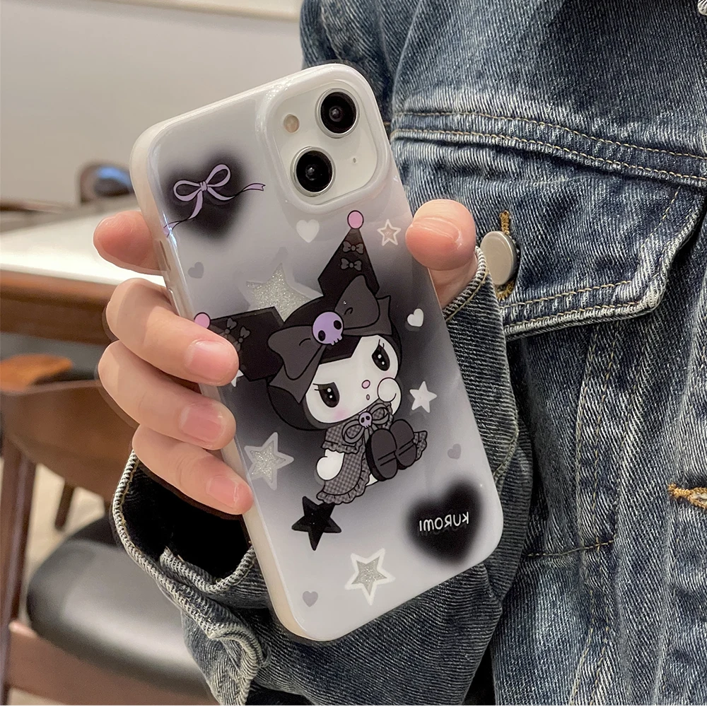 Kawaii Kuromi Ins Phone Case Sanrio Silicone Soft Shell Cartoon Anime for Iphone 14 13 12 11 Pro Max Anti-Drop Cover Girl Gift
Kawaii Kuromi Ins Phone Case Sanrio Silicone Soft Shell Cartoon Anime for Iphone 14 13 12 11 Pro Max Anti-Drop Cover Girl Gift