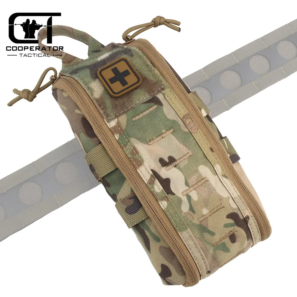 Military First Aid Kit Gears IFAK Medical Emergency Pouch Multicam Nylon MOLLE Accessories with YKK Zipper Vest Belt Accessory
Military First Aid Kit Gears IFAK Medical Emergency Pouch Multicam Nylon MOLLE Accessories with YKK Zipper Vest Belt Accessory