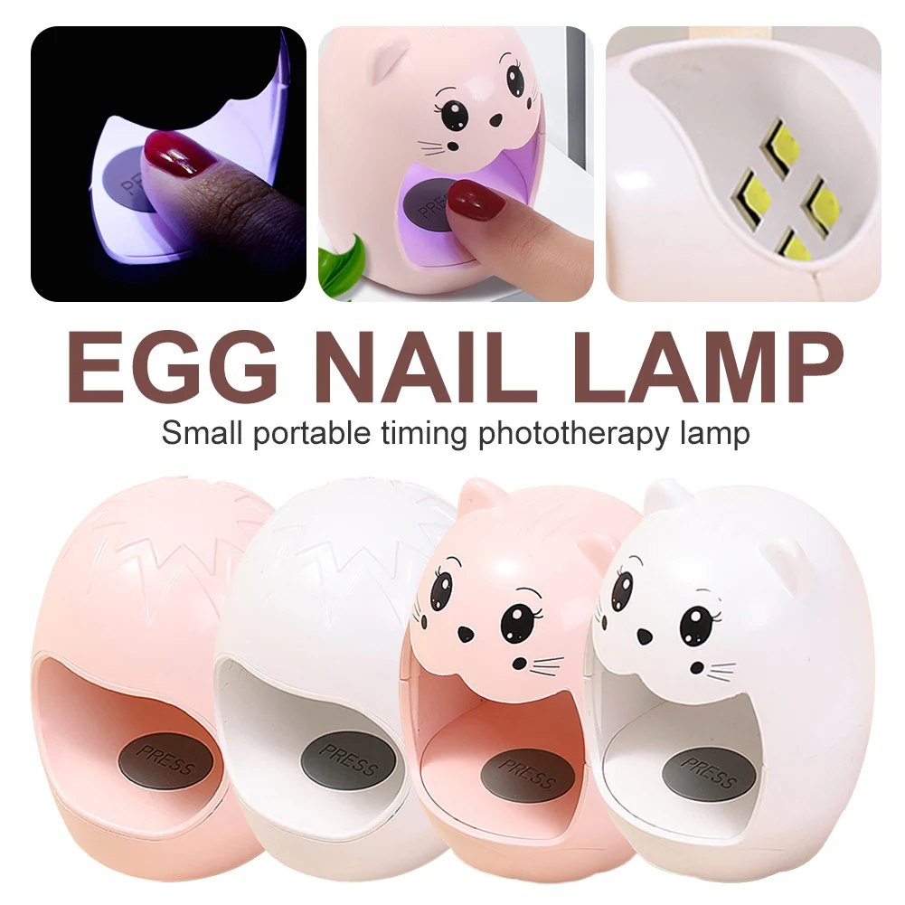 Egg Shape Nail LED Drying Lamp 6W Mini Single Finger Nail Polish Dryer Fast UV LED Light For Gel Polish Glue Manicure Tool
Egg Shape Nail LED Drying Lamp 6W Mini Single Finger Nail Polish Dryer Fast UV LED Light For Gel Polish Glue Manicure Tool