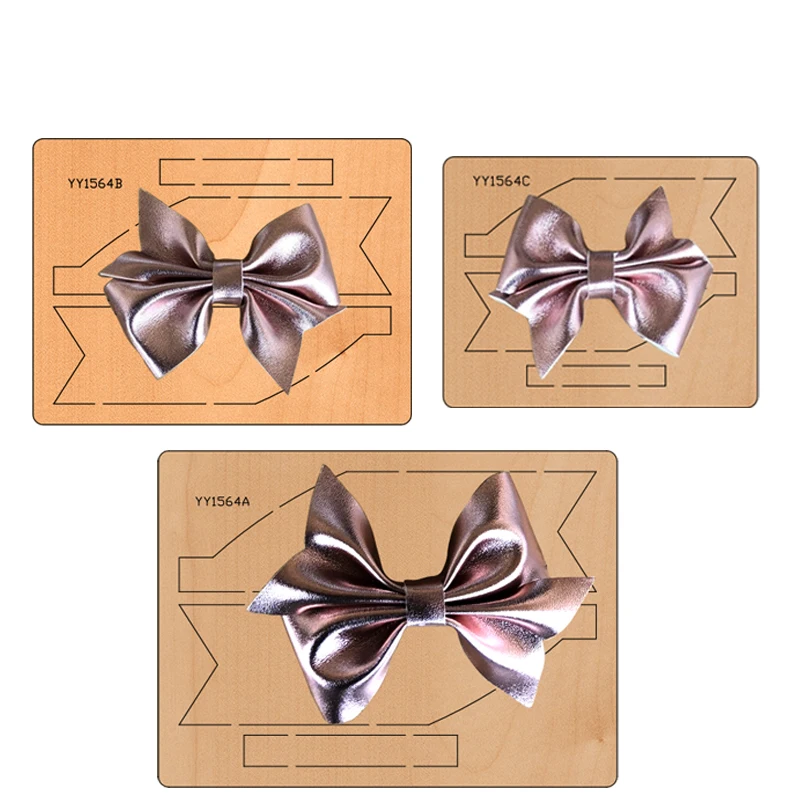 

Lace bow hairpin die-cutting wooden mold is suitable for most machines