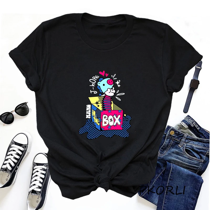 J-Hope Mang In The Box T Shirts Korean Style Summer Cotton Short Sleeve Jhope More Tshirt Kpop Hobi Hobipalooza Graphic T Shirts
J-Hope Mang In The Box T Shirts Korean Style Summer Cotton Short Sleeve Jhope More Tshirt Kpop Hobi Hobipalooza Graphic T Shirts