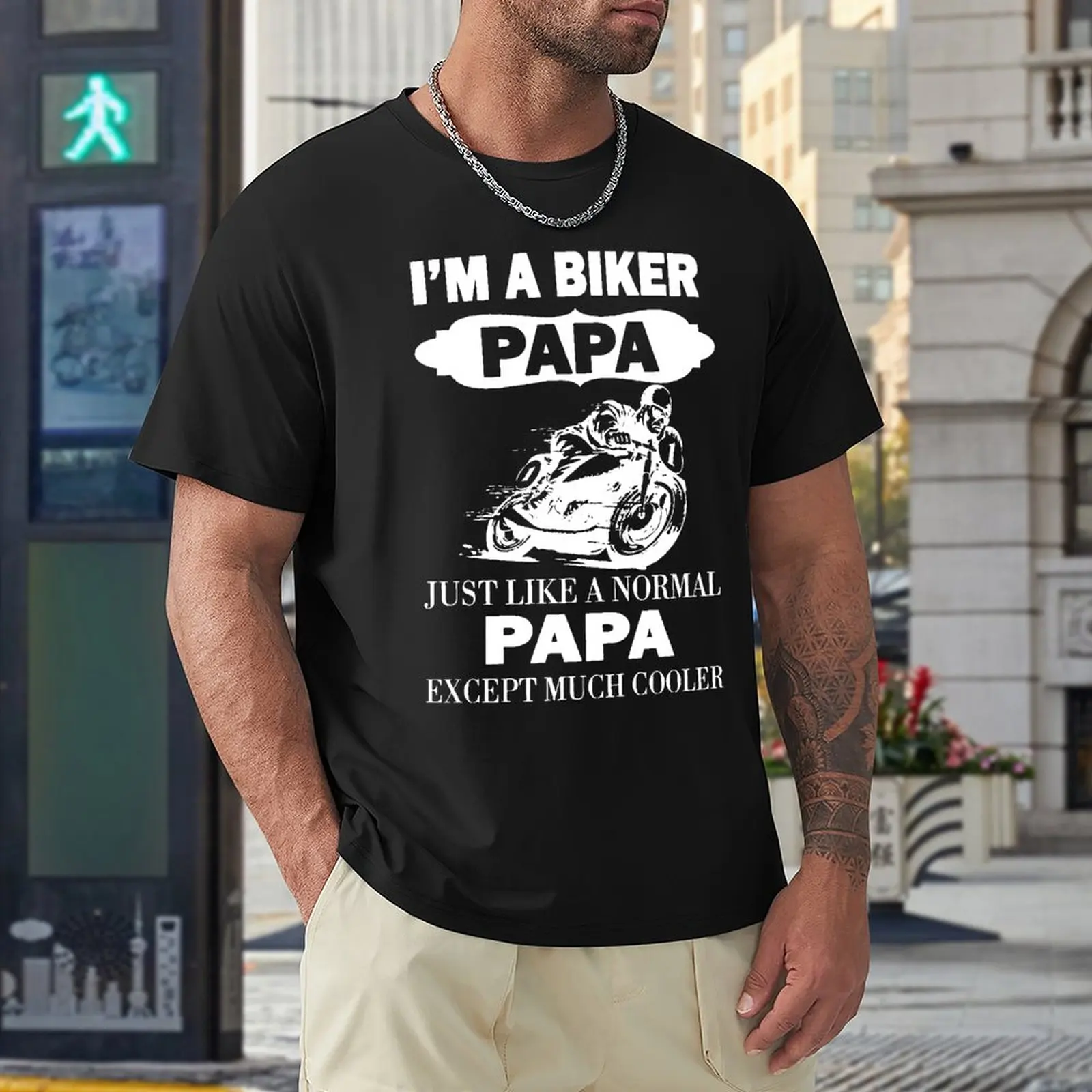 Biker Papa T Shirts Men Shirt Fashion Clothes Graphics Sweatshirt 100% Cotton TShirts Tee Top
Biker Papa T Shirts Men Shirt Fashion Clothes Graphics Sweatshirt 100% Cotton TShirts Tee Top