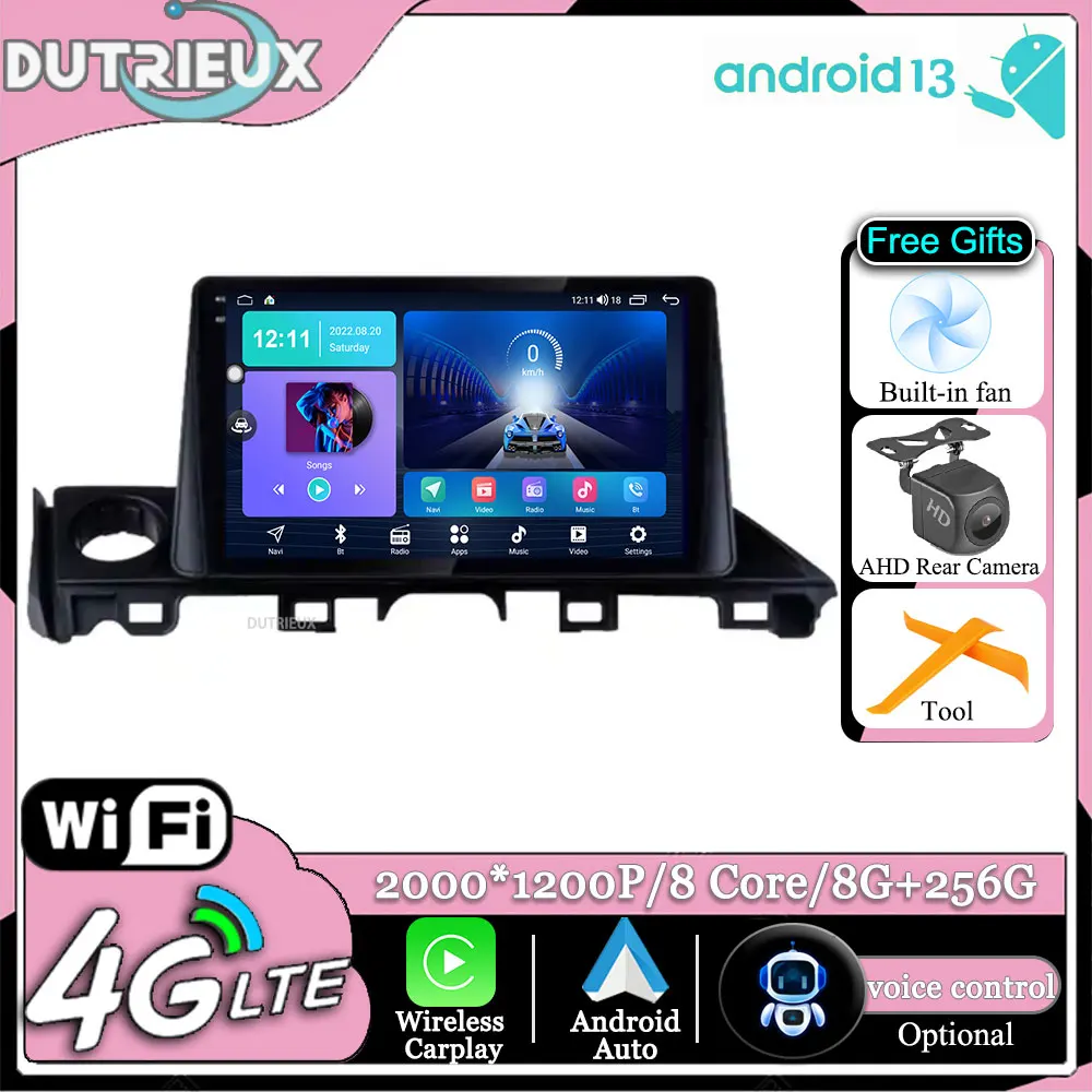 Android 13 For Mazda 6 Atenza 3 2016 2017 2018 Multimedia Monitor Screen Stereo Radio Video Player TV Car GPS Navigation
Android 13 For Mazda 6 Atenza 3 2016 2017 2018 Multimedia Monitor Screen Stereo Radio Video Player TV Car GPS Navigation