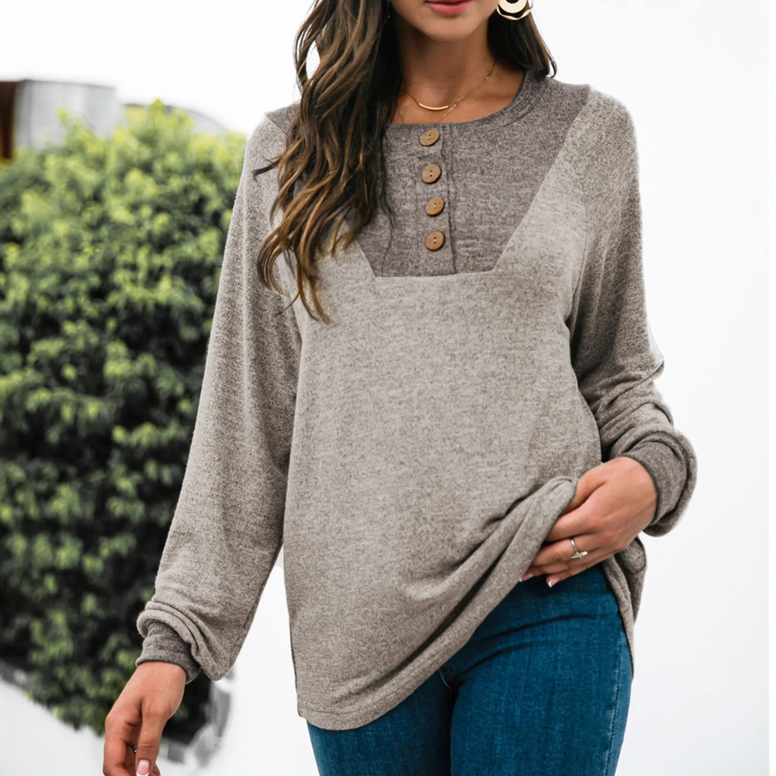 Women Fashion Top Shirt Loose Leopard Printed Top Blouse Stitching Button Long Sleeve Elegant Soft Tops Top Small Women
Women Fashion Top Shirt Loose Leopard Printed Top Blouse Stitching Button Long Sleeve Elegant Soft Tops Top Small Women
