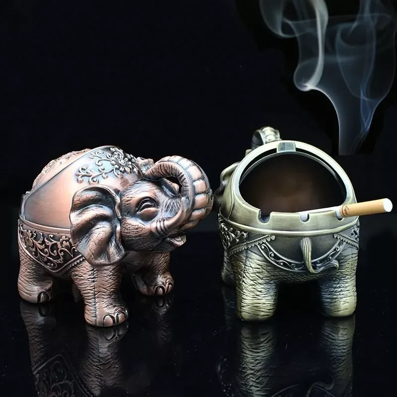 NEW2022 1PCS Creative Elephant Shape Metal Creative Ashtray Metal Aschenbecher Ashtray Home Cigarette Ashtray for Cigar
NEW2022 1PCS Creative Elephant Shape Metal Creative Ashtray Metal Aschenbecher Ashtray Home Cigarette Ashtray for Cigar