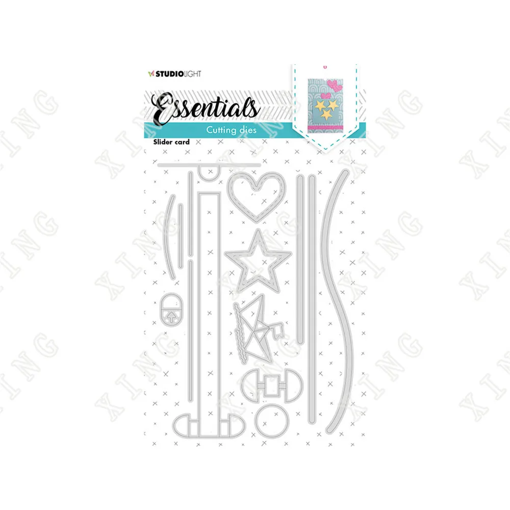 Slider Card Heart Shape Metal Cutting Dies Diy Scrapbooking Craft Paper Greeting Card Diary Album Decoration Embossing Template
Slider Card Heart Shape Metal Cutting Dies Diy Scrapbooking Craft Paper Greeting Card Diary Album Decoration Embossing Template