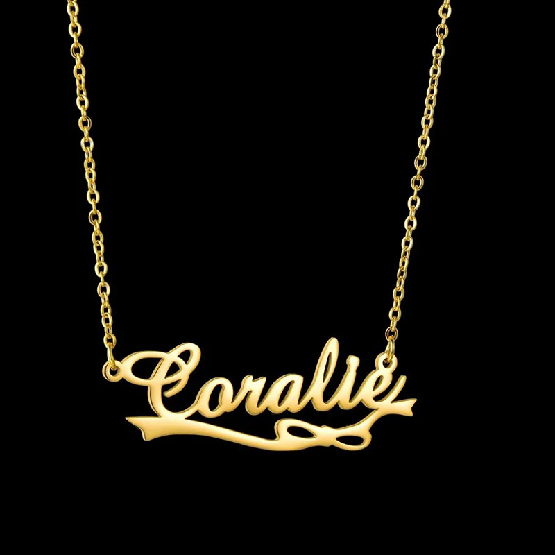 Customed Name Bowknot Necklaces Nameplate Fashion Jewelry Stainless Steel Custom Letter for Women Birthday Gift Personalized
Customed Name Bowknot Necklaces Nameplate Fashion Jewelry Stainless Steel Custom Letter for Women Birthday Gift Personalized