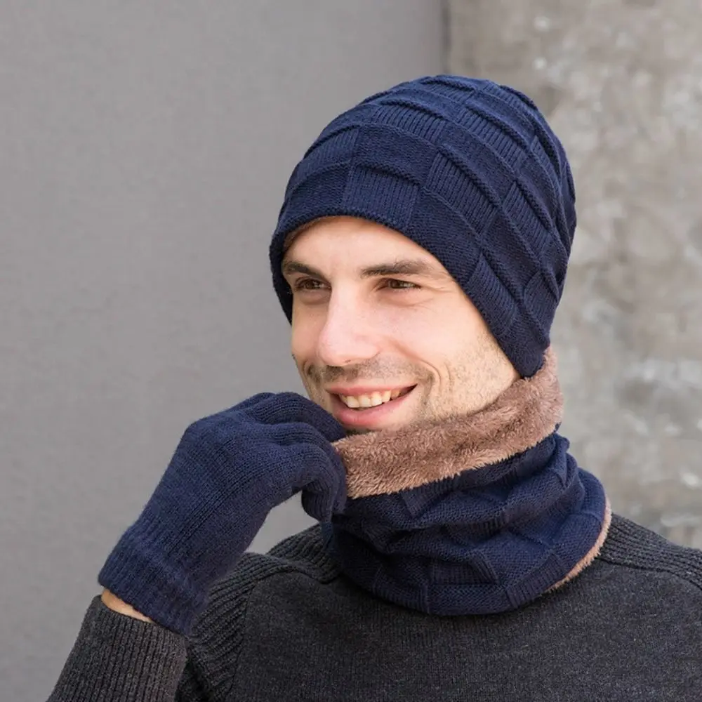 Casual Comfortable Soft Elastic Fashion Windproof Man Beanies Gloves Neck Suit Gloves Knitted Cap Man Scarf
Casual Comfortable Soft Elastic Fashion Windproof Man Beanies Gloves Neck Suit Gloves Knitted Cap Man Scarf
