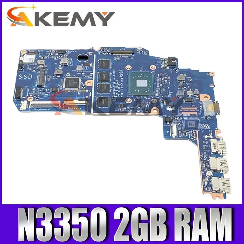 For DELL Latitude 3189 N3350 Laptop Motherboard CN-0VDHNJ 0VDHNJ Notebook Mainboard CAV00 CAV10 LA-E371P SR2Z7 2GB RAM
For DELL Latitude 3189 N3350 Laptop Motherboard CN-0VDHNJ 0VDHNJ Notebook Mainboard CAV00 CAV10 LA-E371P SR2Z7 2GB RAM