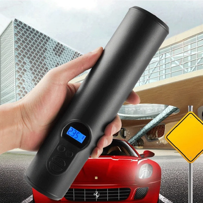Portable Car Air Pumps Tire Inflator Car Bike Pump Auto Wireless Inflatable Pump Built-In Lithium Battery
Portable Car Air Pumps Tire Inflator Car Bike Pump Auto Wireless Inflatable Pump Built-In Lithium Battery