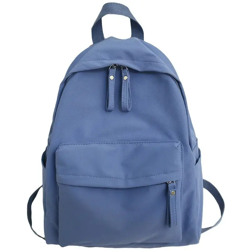 Backpack schoolbag female Korean version student schoolbag solid color canvas bag student
Backpack schoolbag female Korean version student schoolbag solid color canvas bag student