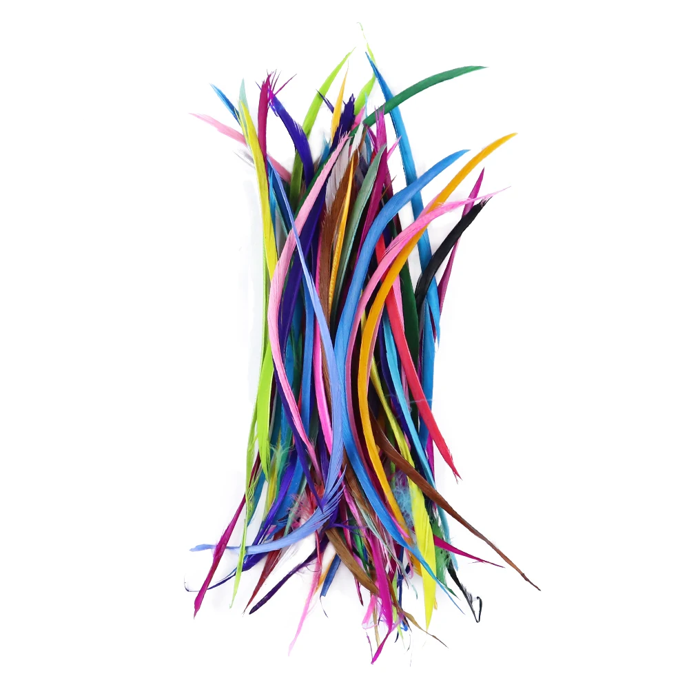 100PCS 15-20cm Colorful Goose Feathers for Needlework and Handicrafts Jewelry Creation Stripe Plumes DIY Craft Decorations
100PCS 15-20cm Colorful Goose Feathers for Needlework and Handicrafts Jewelry Creation Stripe Plumes DIY Craft Decorations
