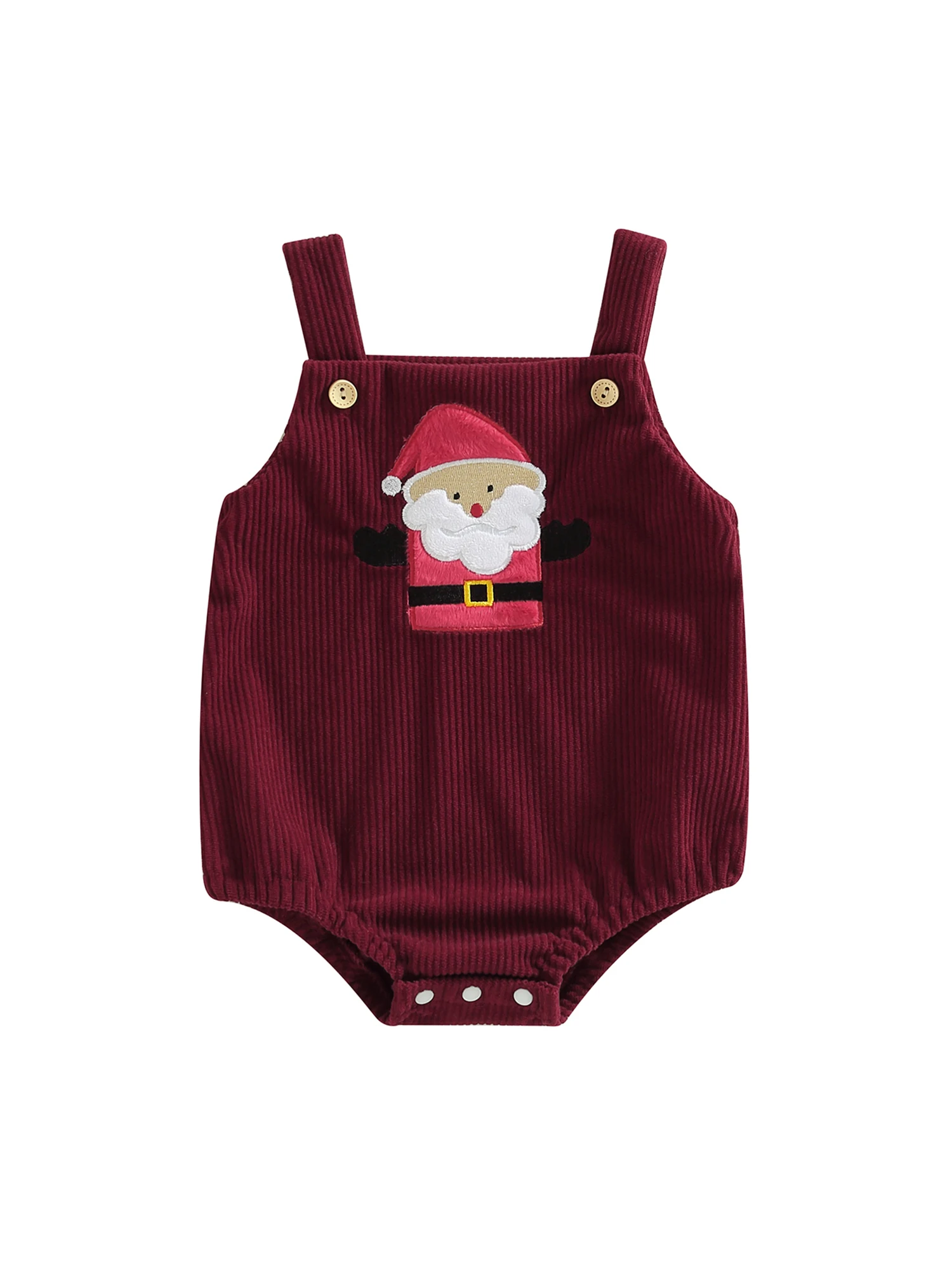 

Newborn Baby Girls Plaid Christmas Outfits Ruffle Long Sleeve T-shirt Top Checked Suspender Shorts Romper Bodysuit Clothes