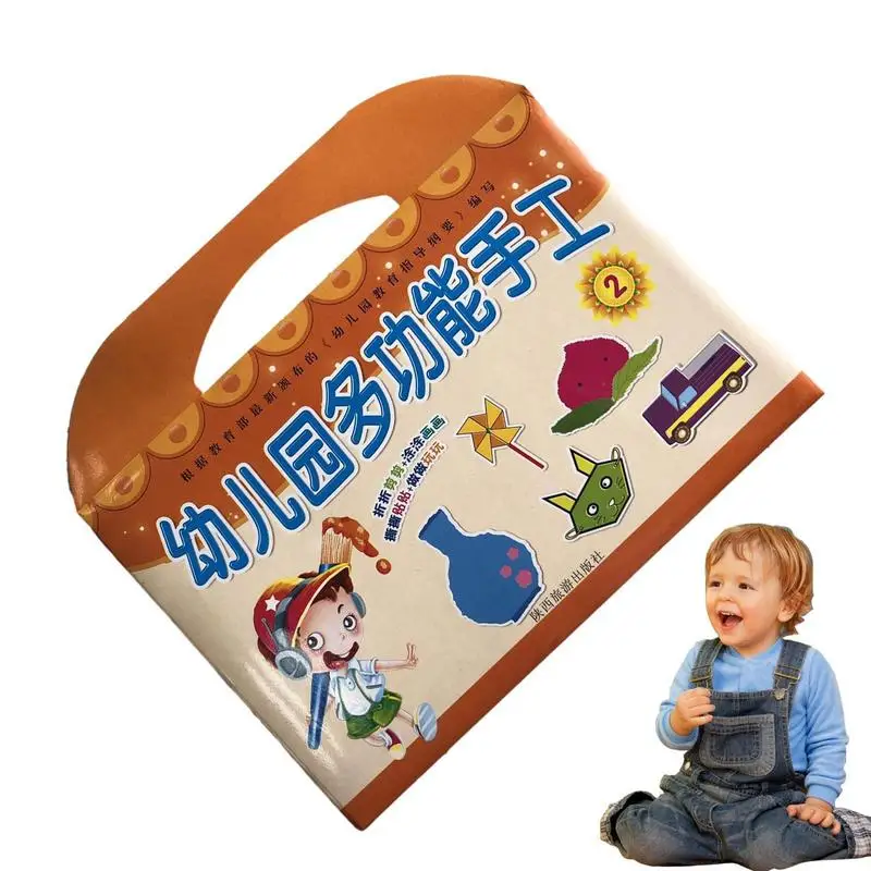 Kids Art Craft Paper Art Projects Kit 3D Book Color Paper Craft Kit Educational Toys Brain Development DIY Crafts For Boys Girls
Kids Art Craft Paper Art Projects Kit 3D Book Color Paper Craft Kit Educational Toys Brain Development DIY Crafts For Boys Girls