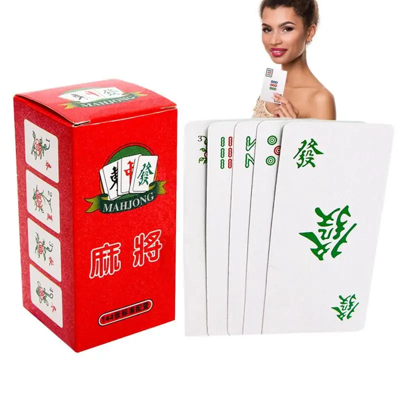 Mini Mahjong Chinese Traditional Mahjong Board Game Family Card Games With Numbers And Chinese Characters Adults Birthday Gifts
Mini Mahjong Chinese Traditional Mahjong Board Game Family Card Games With Numbers And Chinese Characters Adults Birthday Gifts