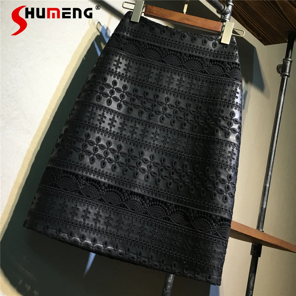 2022 Spring Female New Fashion Retro Solid Color Leather Skirt Women's High Street Wild Slimming High Waist A- Line Pu Skirt 
2022 Spring Female New Fashion Retro Solid Color Leather Skirt Women's High Street Wild Slimming High Waist A- Line Pu Skirt