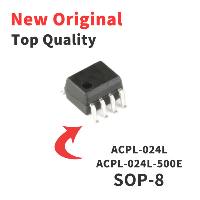 

ACPL-024L ACPL-024L-500E 024L 24L SMD SOP-8 Optocoupler Chip IC Brand New Original