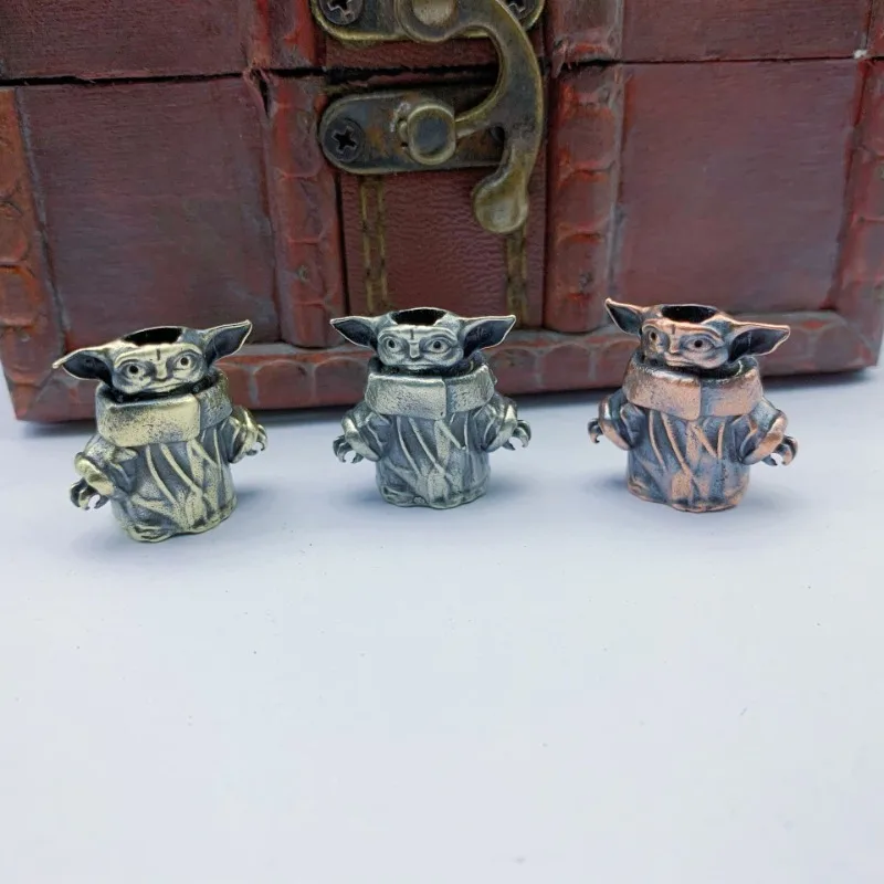 Planet Alien Baby Figurines Brass Knife Beads Lanyard Pendants EDC Paracord Hangings Jewelry DIY Outdoor Tool Charms Accessories
Planet Alien Baby Figurines Brass Knife Beads Lanyard Pendants EDC Paracord Hangings Jewelry DIY Outdoor Tool Charms Accessories