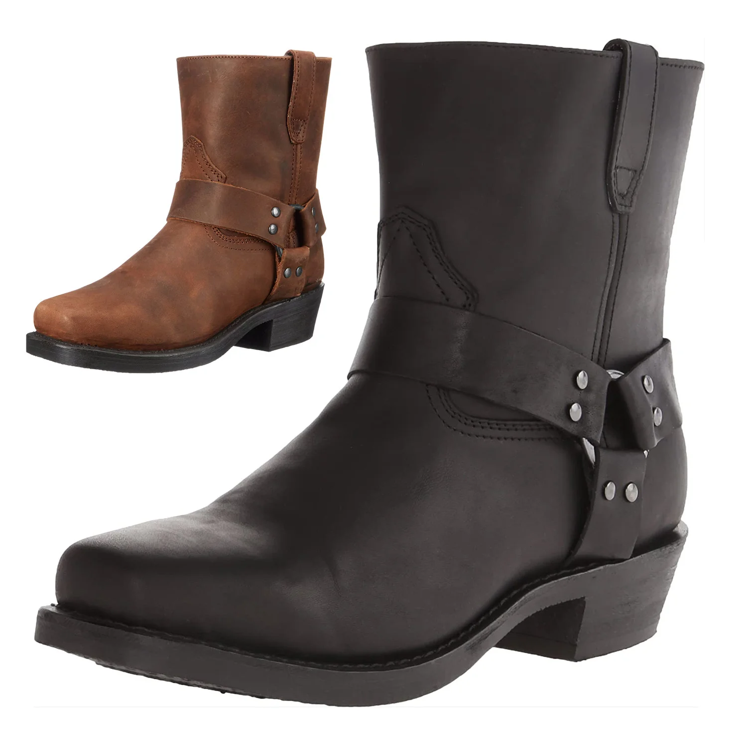 Men Leather Boots Winter Waterproof Retro Square Heel Durable Outdoor Autumn Boots Trend Fashion Slip-On Big Size Cowboys Boots
Men Leather Boots Winter Waterproof Retro Square Heel Durable Outdoor Autumn Boots Trend Fashion Slip-On Big Size Cowboys Boots