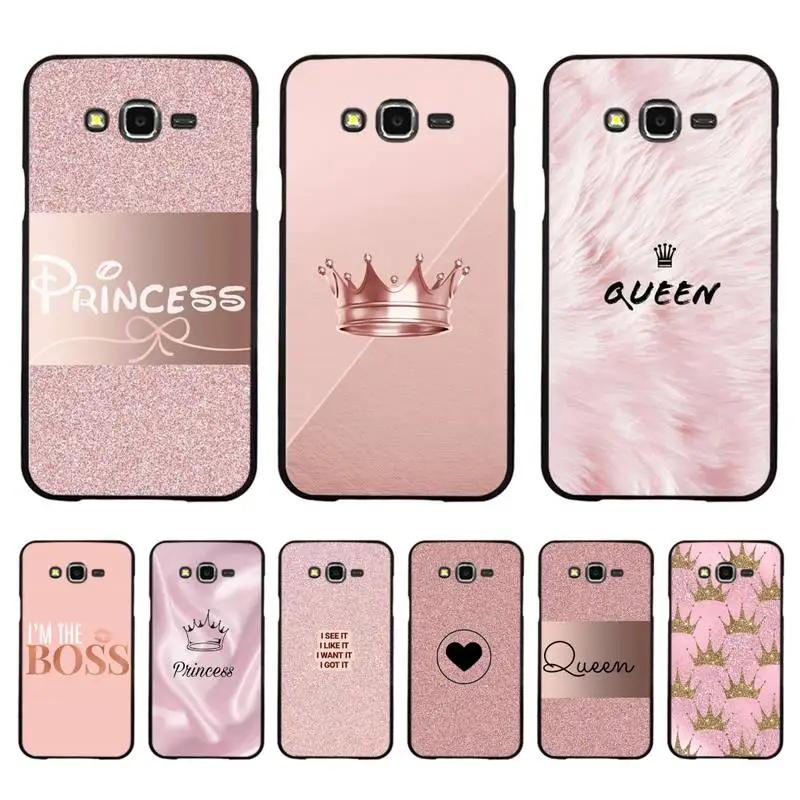 Rose Gold Pink Princess Queen Phone Case for Redmi 8 9 9A for Samsung J5 J6 Note9 for Huawei NOVA3E Mate20lite cover
Rose Gold Pink Princess Queen Phone Case for Redmi 8 9 9A for Samsung J5 J6 Note9 for Huawei NOVA3E Mate20lite cover