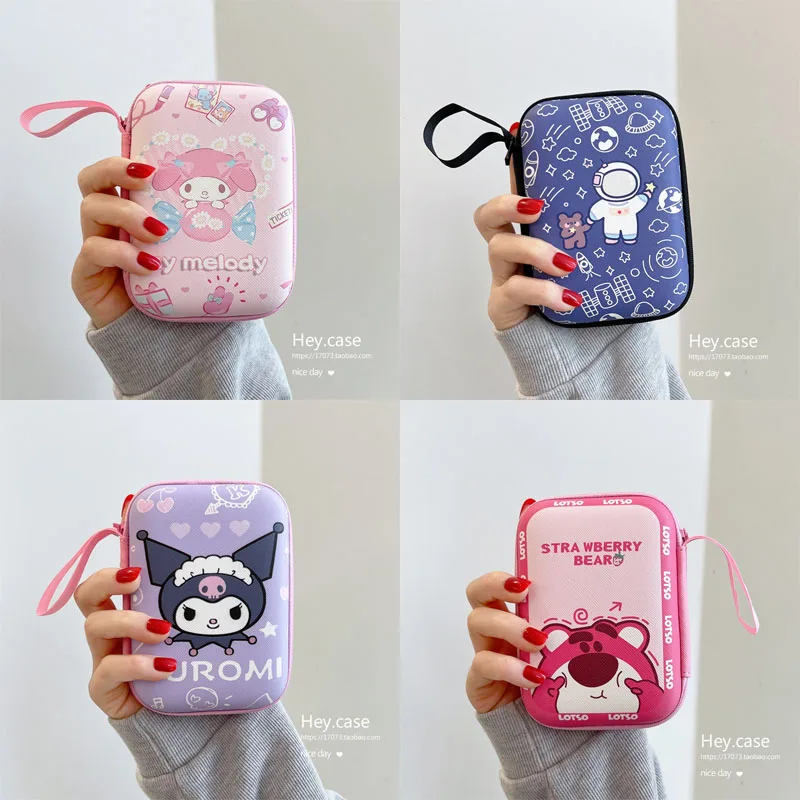 Sanrios Kuromi Cinnamoroll мой мелодический помпон Пурины Hellokittys аниме кавайная Портативная сумка для хранения Кошелек для монет Подарочная коробка с з...
Sanrios Kuromi Cinnamoroll мой мелодический помпон Пурины Hellokittys аниме кавайная Портативная сумка для хранения Кошелек для монет Подарочная коробка с з...